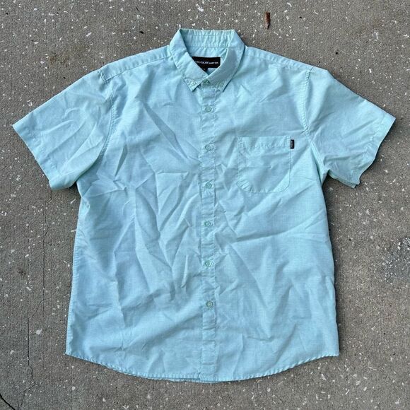 Molokai Surf Co Other - Molokai Surf Co Light Blue Short Sleeve Button Down Men’s Shirt